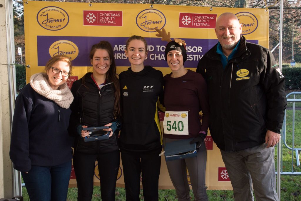 Winners of the 2017 Edinburgh Christmas 5k Run